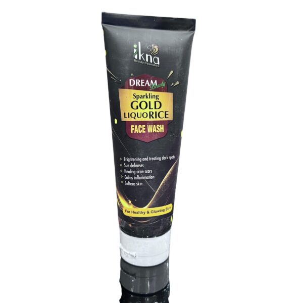 iKNA Dream Sparkling Gold LIKUORICE (Face Wash) - Image 3